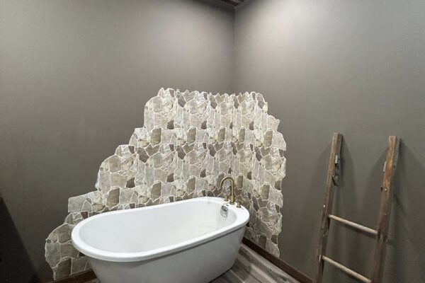 bathroom remodel freestanding tub