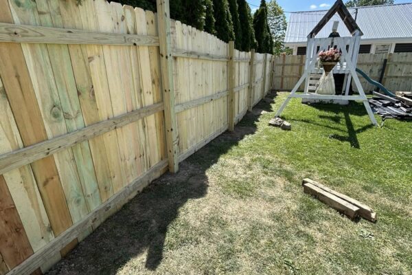 new privacy fence