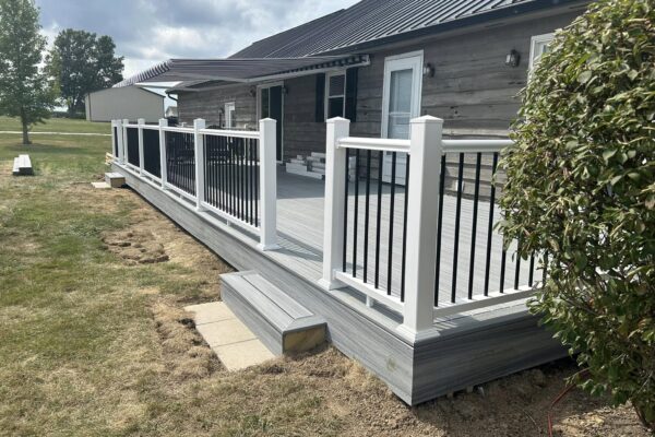 outdoor deck gray