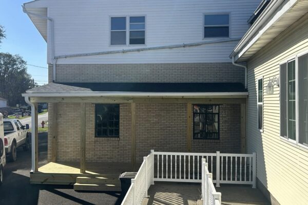 porch addition complete